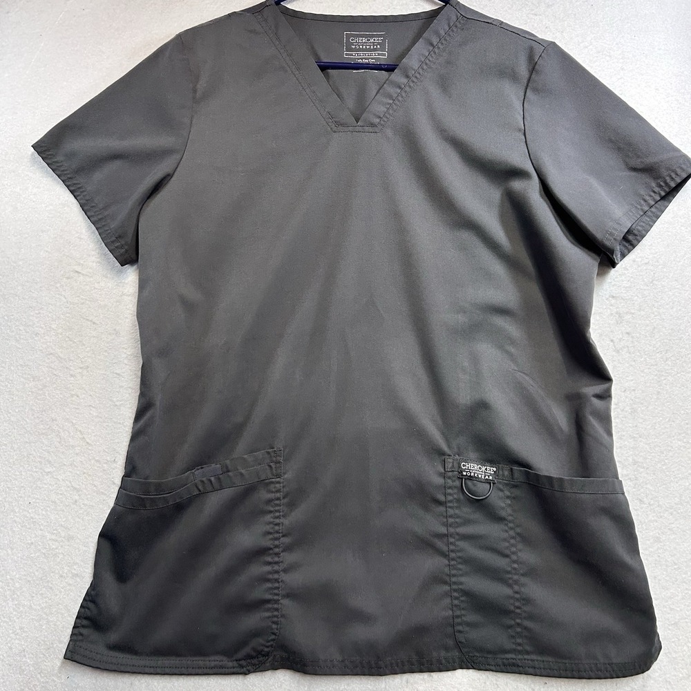 Cherokee Authentic Workwear Scrub Pant Set Dark Gray Size M
